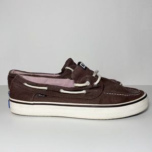 keds canvas boat shoes
